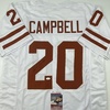 image:imageAutographedSigned Earl Campbell Texas White College Football Jersey JSA COA