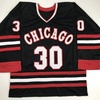 image:imageAutographedSigned Ed Belfour Chicago Black Hockey Jersey JSA COA