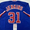 image:imageAutographedSigned Ferguson Fergie Jenkins HOF 91 Chicago Blue Baseball Jersey JSA COA