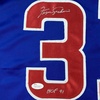 image:imageAutographedSigned Ferguson Fergie Jenkins HOF 91 Chicago Blue Baseball Jersey JSA COA