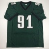 image:imageAutographedSigned Fletcher Cox Philadelphia Green Football Jersey JSA COA