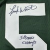 image:imageAutographedSigned Frank Winters SB XXXI Champs Green Bay Green Football Jersey JSA COA