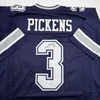 image:imageAutographedSigned George Pickens Dallas Navy Blue Football Jersey JSA COA