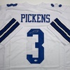 image:imageAutographedSigned George Pickens Dallas White Football Jersey JSA COA