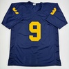 image:imageAutographedSigned JJ JJ McCarthy Michigan Blue College Football Jersey Beckett BAS COA