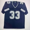 image:imageAutographedSigned Javonte Williams Dallas Blue Football Jersey Beckett BAS COA