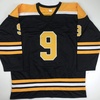 image:imageAutographedSigned Johnny John Bucyk HOF 1981 Boston Black Hockey Jersey JSA COA
