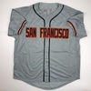image:imageAutographedSigned Juan Marichal San Francisco Grey Baseball Jersey JSA COA
