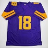 image:imageAutographedSigned Justin Jefferson Minnesota Color Rush Football Jersey JSA COA