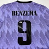 image:imageAutographedSigned Karim Benzema Real Madrid 202223 Purple Soccer Jersey Beckett BAS COA