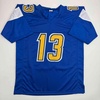 image:imageAutographedSigned Keenan Allen Los Angeles LA Color Rush Blue Football Jersey JSA COA