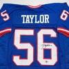 image:imageAutographedSigned Lawrence Taylor New York Blue Football Jersey JSA COA
