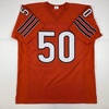 image:imageAutographedSigned Mike Singletary HOF 98 Chicago Orange Football Jersey JSA COA