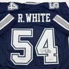 image:imageAutographedSigned Randy White HOF 94 Dallas Blue Football Jersey JSA COA