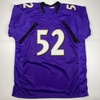 image:imageAutographedSigned Ray Lewis Baltimore Purple Football Jersey PSADNA COA