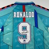 image:imageAutographedSigned Ronaldo Nazario FC Barcelona 199697 Teal Soccer Jersey Beckett BAS COA