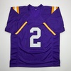 image:imageAutographedSigned Rueben Randle LSU Purple College Football Jersey Beckett BAS COA