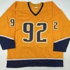 image:imageAutographedSigned Ryan Johansen Nashville Yellow Hockey Jersey PSADNA COA