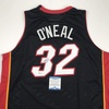 image:imageAutographedSigned Shaquille Shaq ONeal Miami Black Basketball Jersey Beckett BAS COA