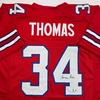 image:imageAutographedSigned Thurman Thomas Buffalo Red Football Jersey JSA COA