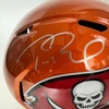 image:imageAutographedSigned Tom Brady Tampa Bay Buccaneers Blaze Full Size FS FS Replica Football Helmet Fanatics COA