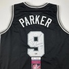 image:imageAutographedSigned Tony Parker San Antonio Black Basketball Jersey JSA COA