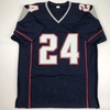 image:imageAutographedSigned Ty Law New England Blue Football Jersey JSA COA