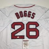 image:imageAutographedSigned Wade Boggs Boston White Baseball Jersey JSA COA