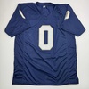 image:imageAutographedSigned Xavier Watts Notre Dame Blue College Football Jersey JSA COA