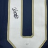 image:imageAutographedSigned Xavier Watts Notre Dame Blue College Football Jersey JSA COA