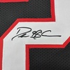 image:imageFacsimile Autographed Deion Sanders Atlanta Black Reprint Laser Auto Football Jersey Size Mens XL