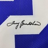 image:imageFacsimile Autographed Terry Bradshaw Louisiana Tech Blue Reprint Laser Auto College Football Jersey Size Mens XL