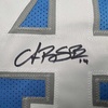image:imageFramed AutographedSigned AmonRa St Brown 35x39 Detroit Current Blue Football Jersey Beckett BAS COA