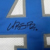 image:imageFramed AutographedSigned AmonRa St Brown 35x39 Detroit White Football Jersey Beckett BAS COA