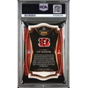 image:imageGraded 2020 Panini Select Joe Burrow 146 DieCut Orange Prizm Rookie RC Football Card PSA 10 Gem Mint