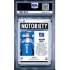image:imageGraded 2025 Panini Mosaic Jaxson Dart 11 Notoriety Green Rookie RC Football Card PSA 10 Gem Mint