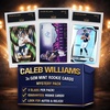image:image3x Caleb Williams RC Gem Mint Football Rookie Cards Mystery Pack  HOFSM 10 Graded