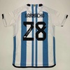 image:imageAutographedSigned Alejandro Garnacho Argentina Blue Soccer Futbol Jersey Beckett BAS COA
