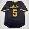 image:imageAutographedSigned Bill Madlock Pittsburgh Black Baseball Jersey JSA COA