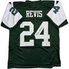 image:imageAutographedSigned Darrelle Revis New York Green Football Jersey Beckett BAS COA