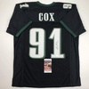 image:imageAutographedSigned Fletcher Cox Philadelphia Black Football Jersey JSA COA