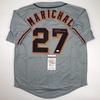 image:imageAutographedSigned Juan Marichal San Francisco Grey Baseball Jersey JSA COA