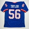 image:imageAutographedSigned Lawrence Taylor New York Blue Football Jersey JSA COA