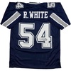 image:imageAutographedSigned Randy White HOF 94 Dallas Blue Football Jersey JSA COA