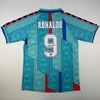 image:imageAutographedSigned Ronaldo Nazario FC Barcelona 199697 Teal Soccer Jersey Beckett BAS COA