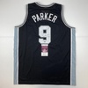 image:imageAutographedSigned Tony Parker San Antonio Black Basketball Jersey JSA COA