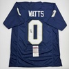 image:imageAutographedSigned Xavier Watts Notre Dame Blue College Football Jersey JSA COA