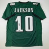 image:imageFacsimile Autographed DeSean Jackson Philadelphia Green Reprint Laser Auto Football Jersey Size Mens XL