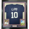 image:imageFramed AutographedSigned Carli Lloyd 35x39 Navy Blue Soccer Team USA World Cup Jersey JSA COA