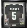 image:imageFramed AutographedSigned Donovan McNabb 33x42 Philadelphia Black Football Jersey JSA COA